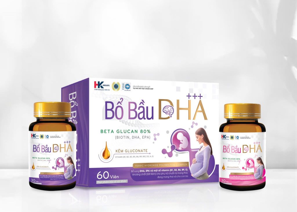 BỔ BẦU DHA+++ – Dưỡng chất vàng cho mẹ khỏe, bé thông minh