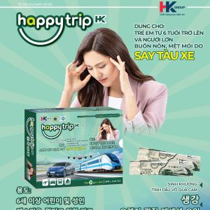 Sản phẩm hỗ trợ chống say tàu xe Happy Trip